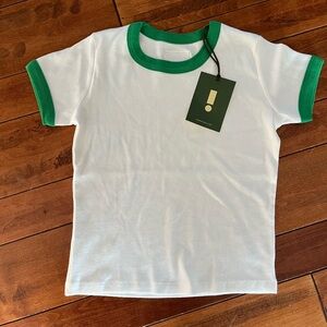 Day Drills RIBBED BABY TEE NWT